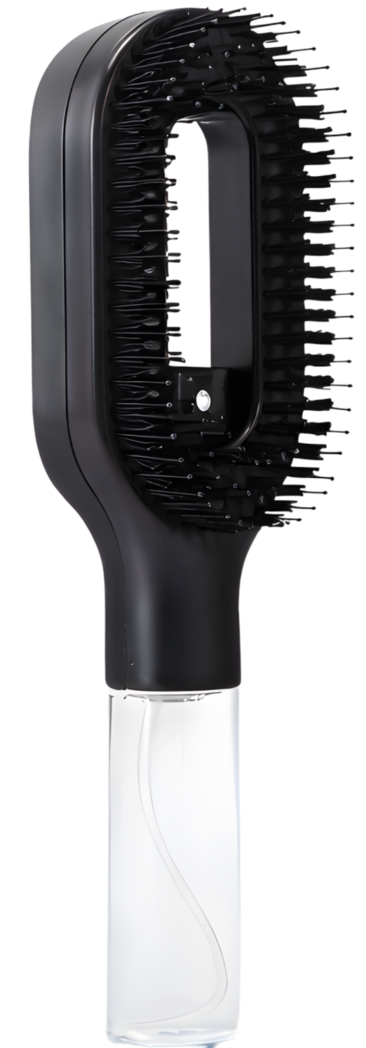 2-In-1 Hairbrush with Spray